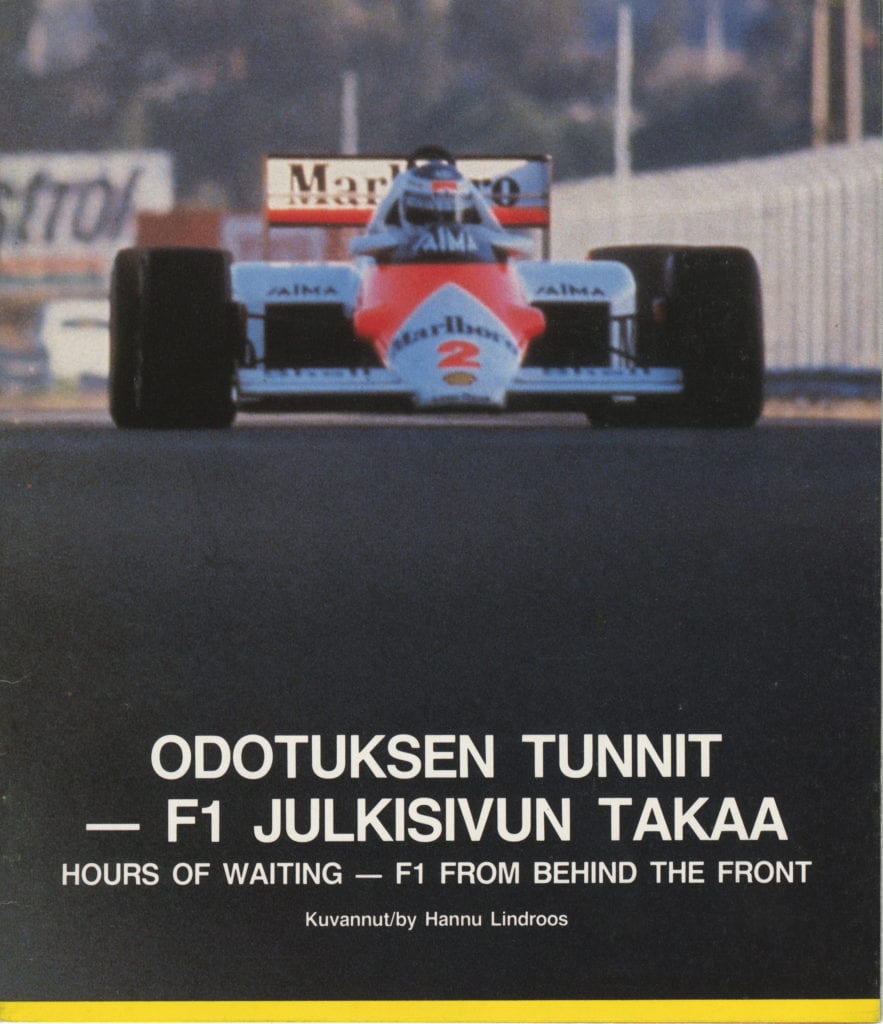 ums004_Odotuksen-tunnit Urheilumuseosäätiön julkaisusarja: Odotuksen tunnit - F1 julkisivun takaa
