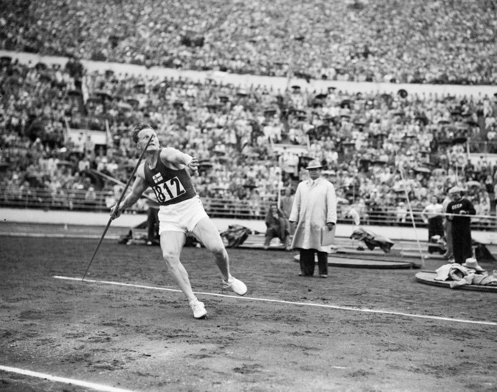 Toivo Hyytiäinen Toivo Hyytiäinen Helsingin olympialaisissa 1952