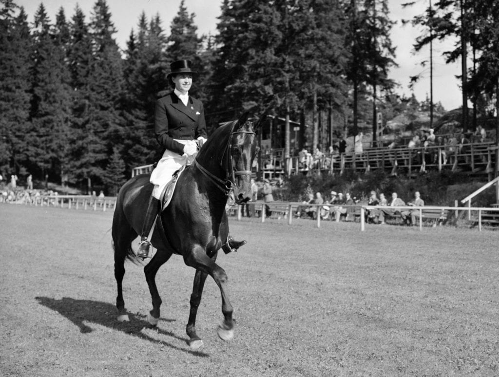 ok-11904 Tanskan Lis Hartel hevosella Jubilee