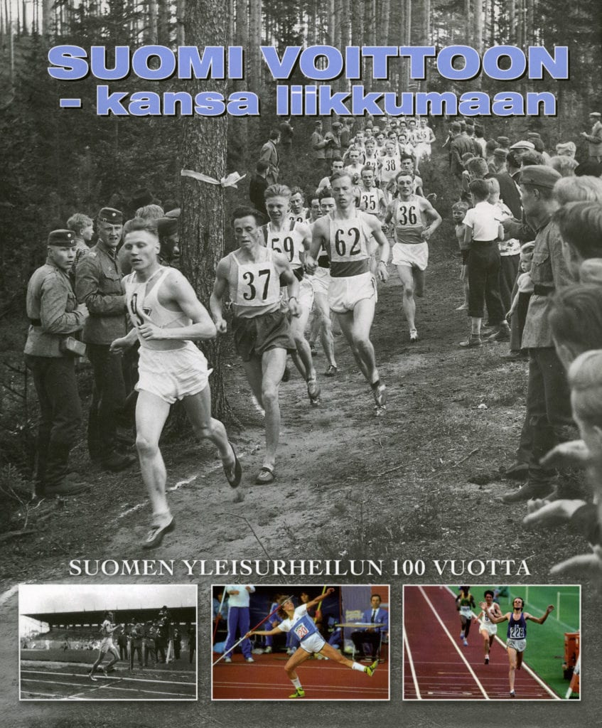 vuk2006_Suomi-voittoon Vuoden urheilukirja 2006 Suomi voittoon – kansa liikkumaan : Suomen yleisurheilun 100 vuotta, Urheilumuseo