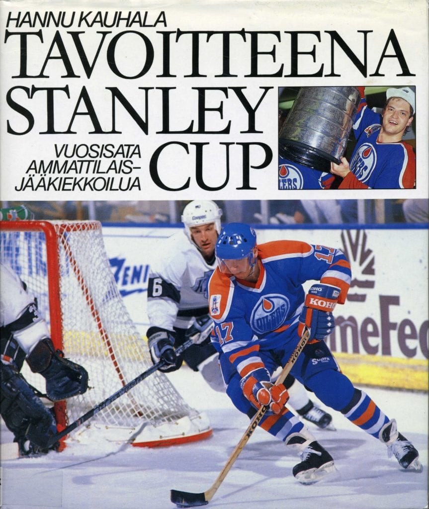 vuk1990_Tavoitteena-Stanley-cup Vuoden urheilukirja 1990 Tavoitteena Stanley Cup, Urheilumuseo