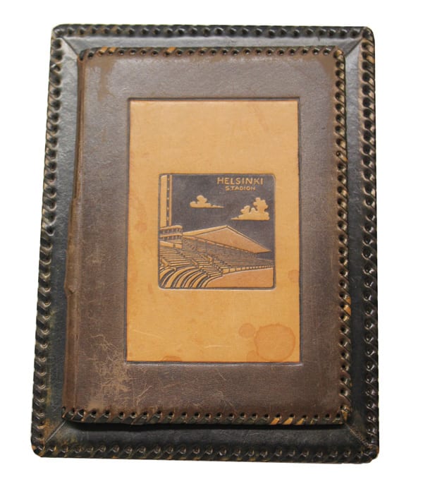 helsinki-1940_Table notebook Helsinki Olympic Games 1940 Table notebook The Sports Museum of Finland