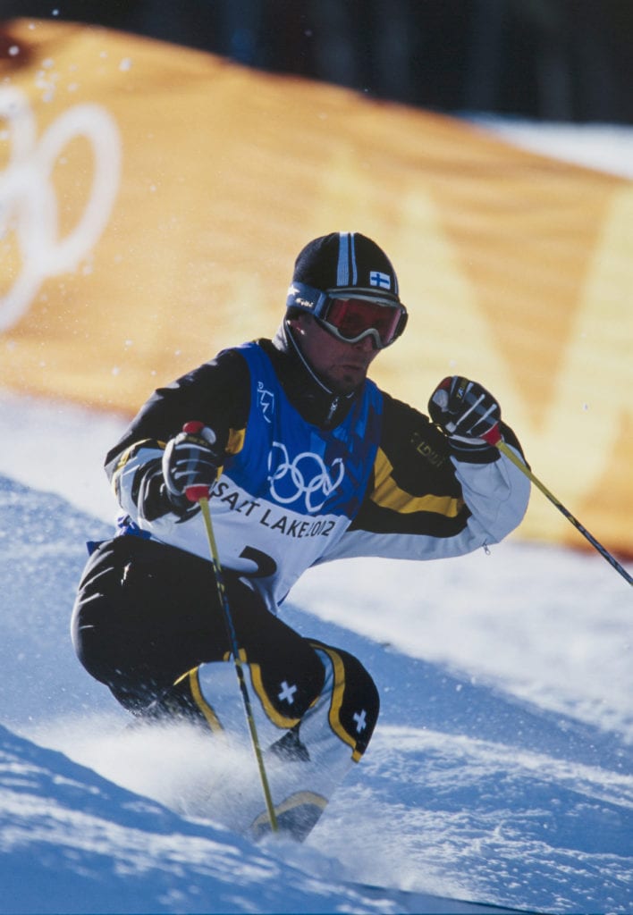 Janne Lahtela Salt Lake City Olympic Games 2002 Janne Lahtela Suomen urheilun Hall of Fame Urheilumuseo Giuliano Bevilacqua