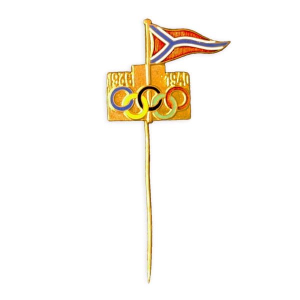 helsinki-1940_Olympic pin 5 Helsinki Olympic Games 1940 Olympic pin The Sports Museum of Finland