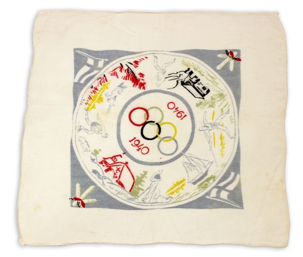 helsinki-1940_Cloth 6 Helsinki Olympic Games 1940 Cloth The Sports Museum of Finland