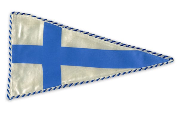 helsinki-1952_pennant 6 Helsinki Olympic Games 1952 Olympic pennant The Sports Museum of Finland