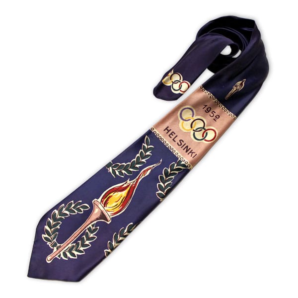 helsinki-1952_Olympic tie 6 Helsinki Olympic Games 1952 Olympic tie The Sports Museum of Finland