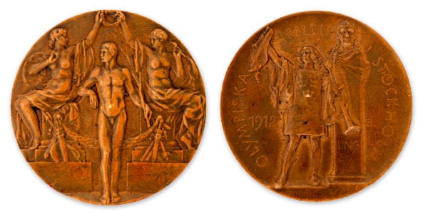 stocholm-1912_Olympic bronze medal Stocholm-1912_Olympic bronze medal