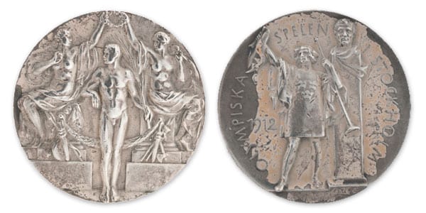 stocholm-1912_Olympic silver medal Stocholm-1912_Olympic silver medal