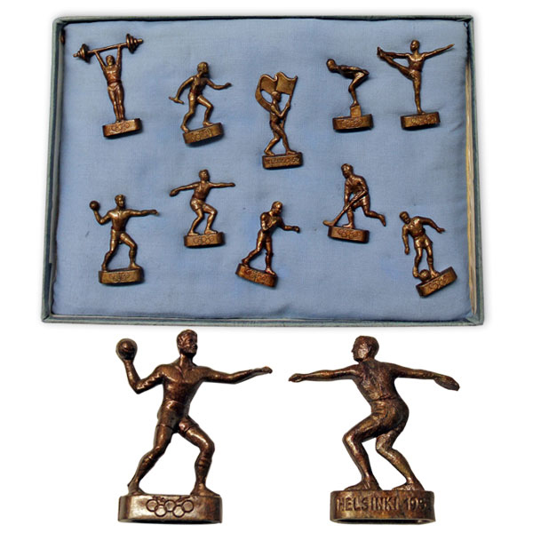 helsinki-1952_Athlete figurines