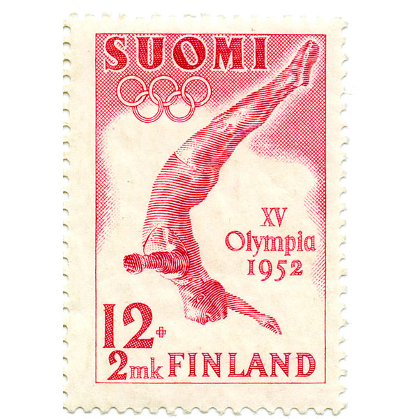 helsinki-1952_Olympic stamp 2