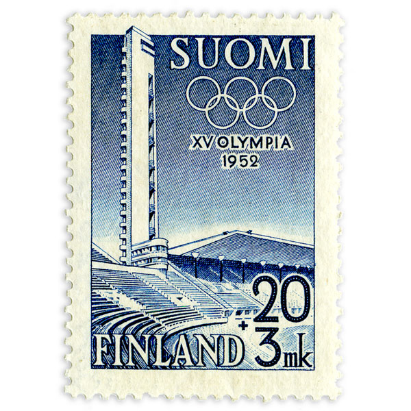 helsinki-1952_Olympic stamp 3