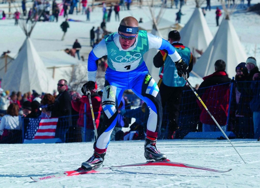 Samppa Lajunen, voittaja 7,5 km yhditetty 2002 II winner of the Nordic 7.5 km Combine Samppa Lajunen 2002 © Giuliano Bevilacqua